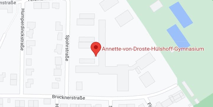 Google Maps Annette-Gymnasium